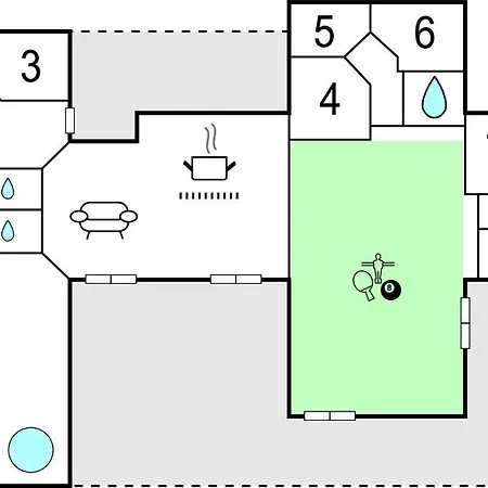 9 Bedroom Awesome In Blåvand